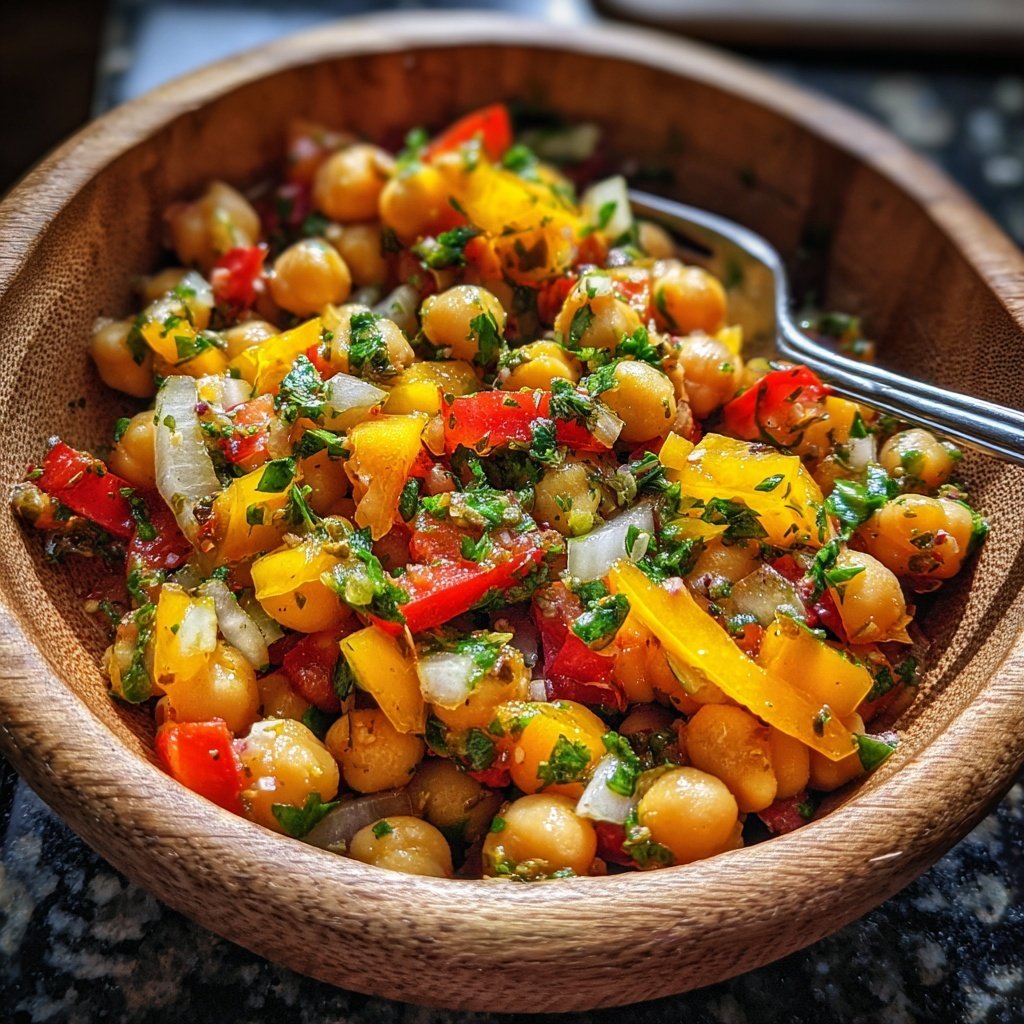 Kichererbsen Salat Zum Grillen