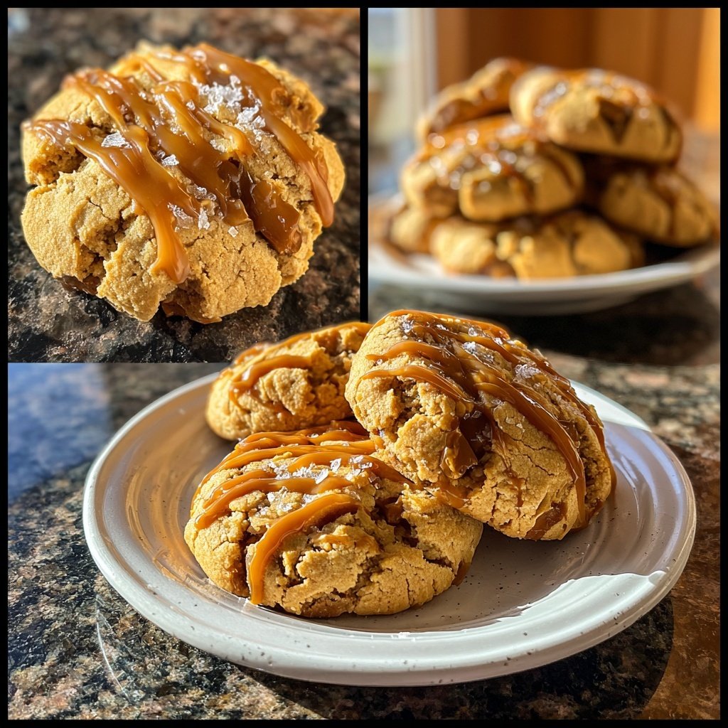 Cookies mit Salzkaramell