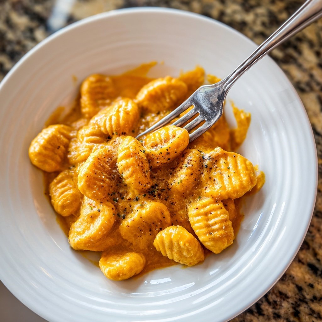 Gnocchi mit Kürbiscreme